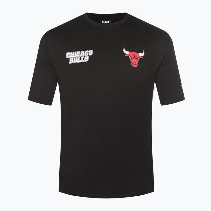 Koszulka męska New Era NBA Large Graphic BP OS Tee Chicago Bulls black 7